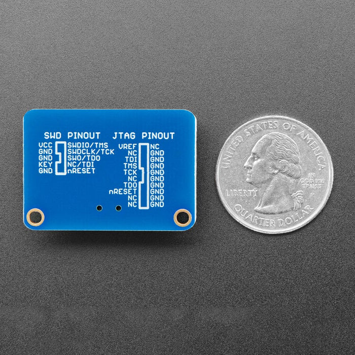 JTAG (2 x 10 2.54mm) to SWD (2 x 5 1.27mm) Cable Adapter Board - The Pi Hut