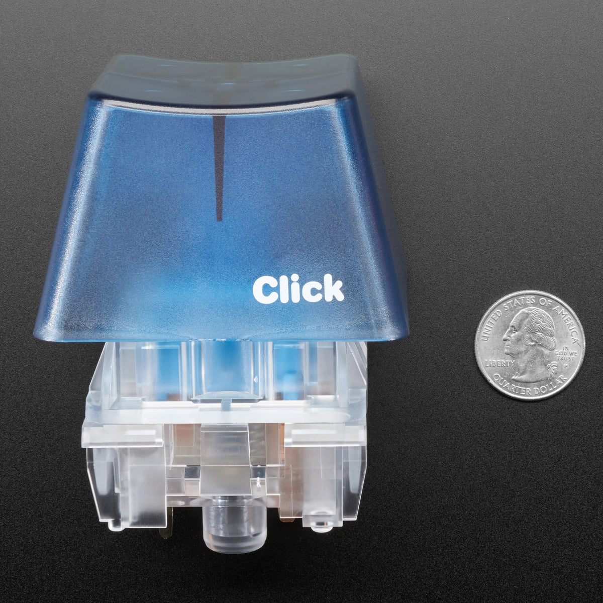 Kailh Big Mechanical Key Switch - Clicky Pale Blue - 1 Piece by Adafruit - The Pi Hut