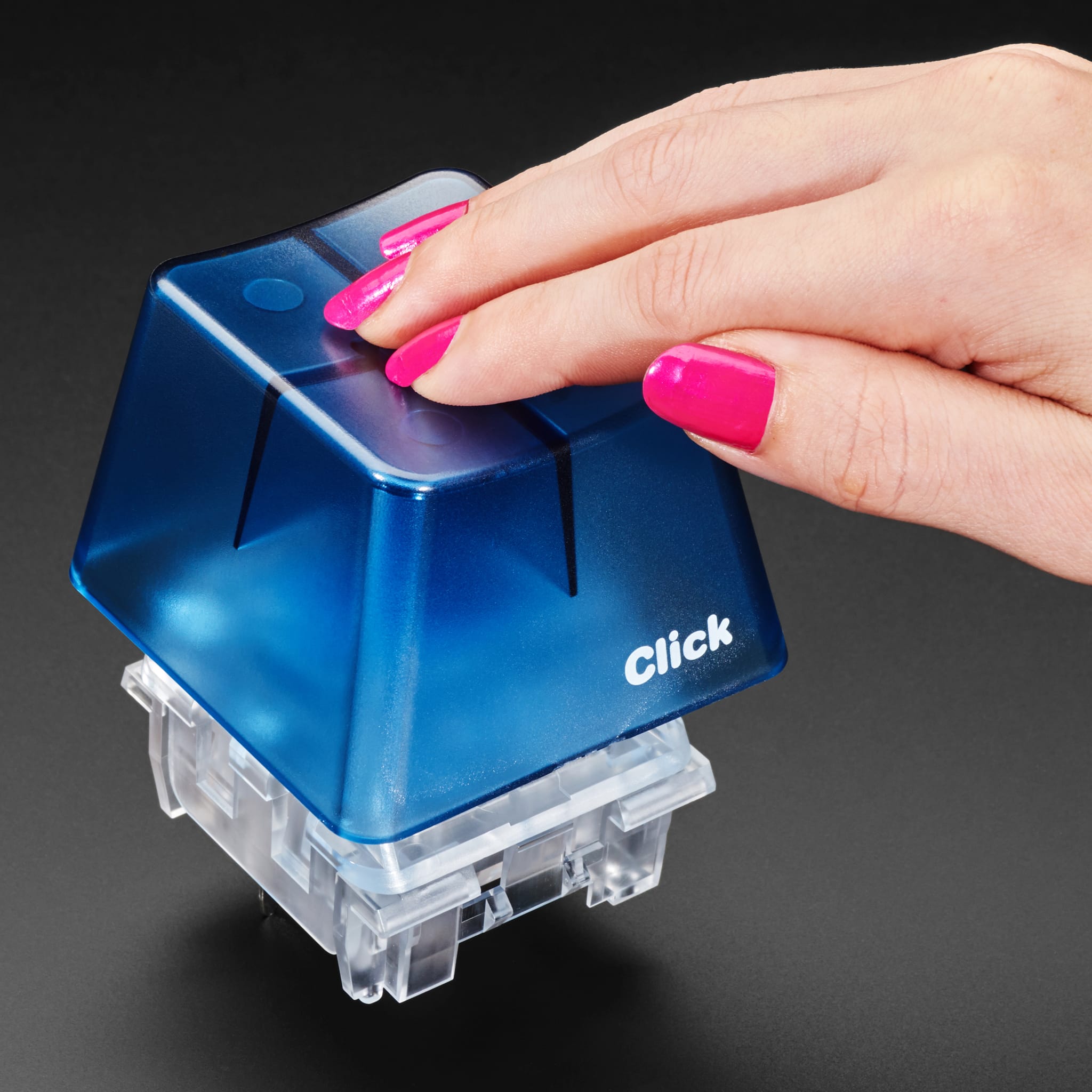 Kailh Big Mechanical Key Switch - Clicky Pale Blue - 1 Piece by Adafruit - The Pi Hut