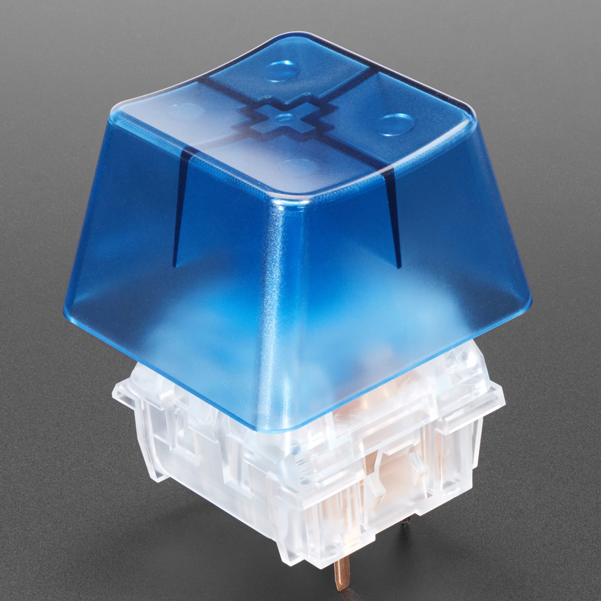 Kailh Big Mechanical Key Switch - Clicky Pale Blue - 1 Piece by Adafruit - The Pi Hut