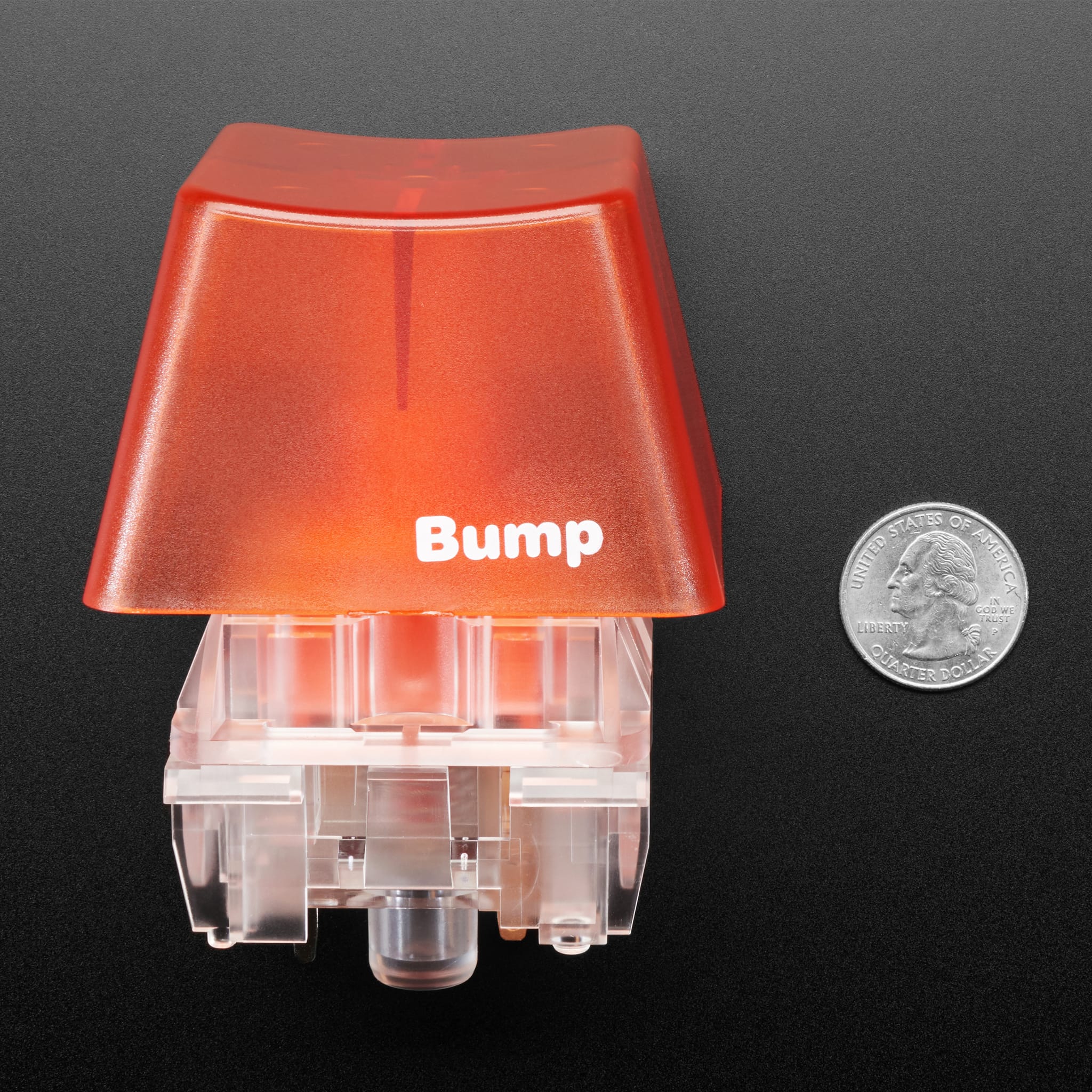 Kailh Big Mechanical Key Switch - Tactile Burnt Orange - 1 Piece by Adafruit - The Pi Hut
