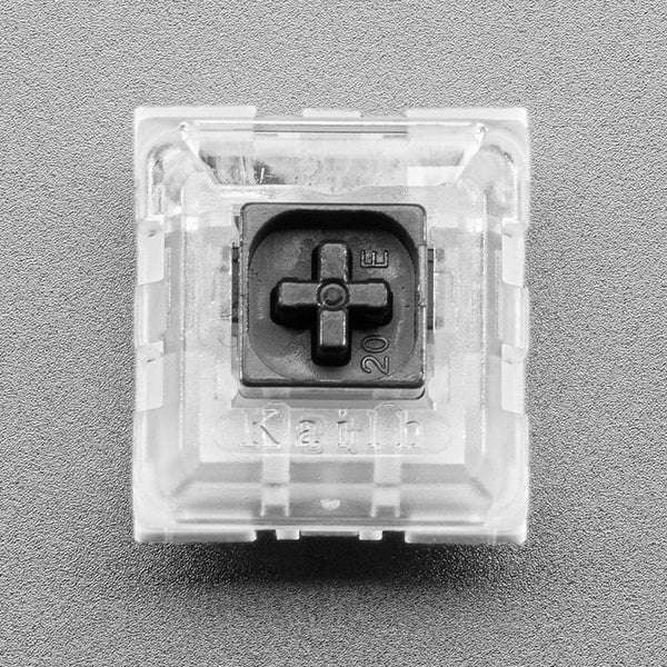 Kailh Mechanical Key Switches - Linear Black - 12 pack - Cherry MX ...