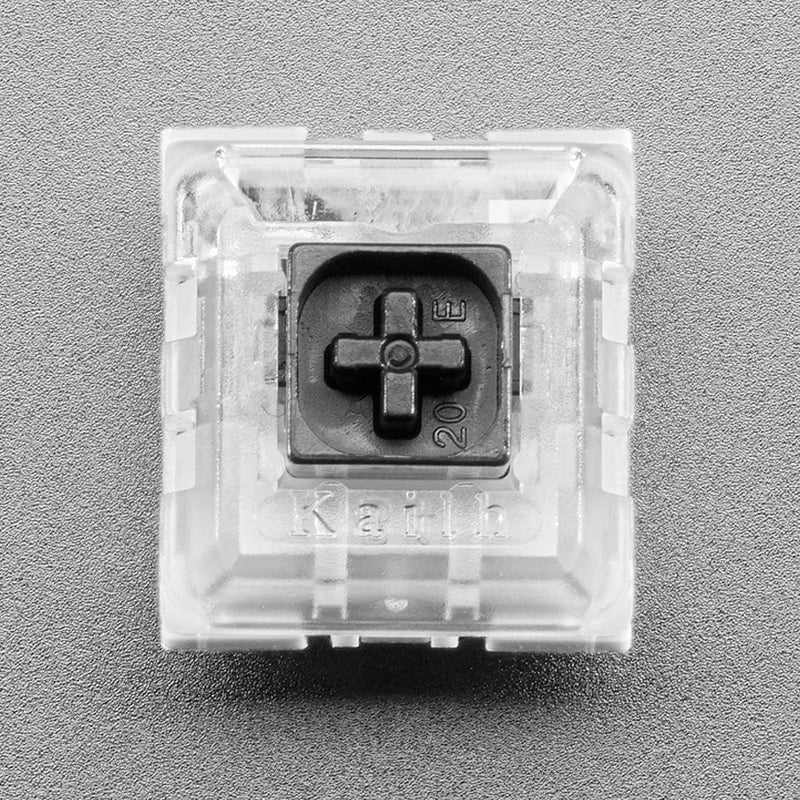 Key Switch Pack Kailh Mechanical Key Switches - Linear Black - 12 pack - Cherry MX ...