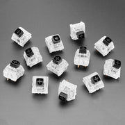 Kailh Mechanical Key Switches - Linear Black - 12 pack - Cherry MX Black Compatible - The Pi Hut