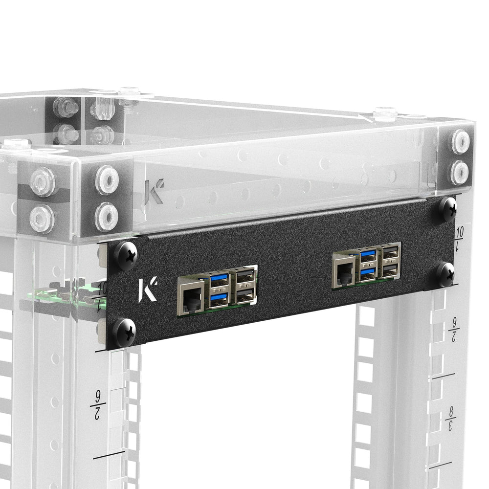 KKSB 10" 1U Rack Panel for Raspberry Pi by KKSB - The Pi Hut