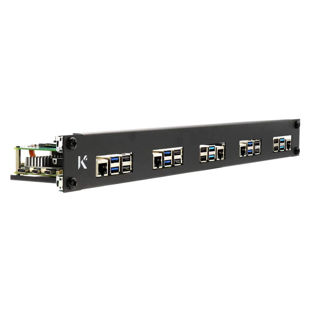 KKSB 19" 1U Rack Panel for Raspberry Pi by KKSB - The Pi Hut