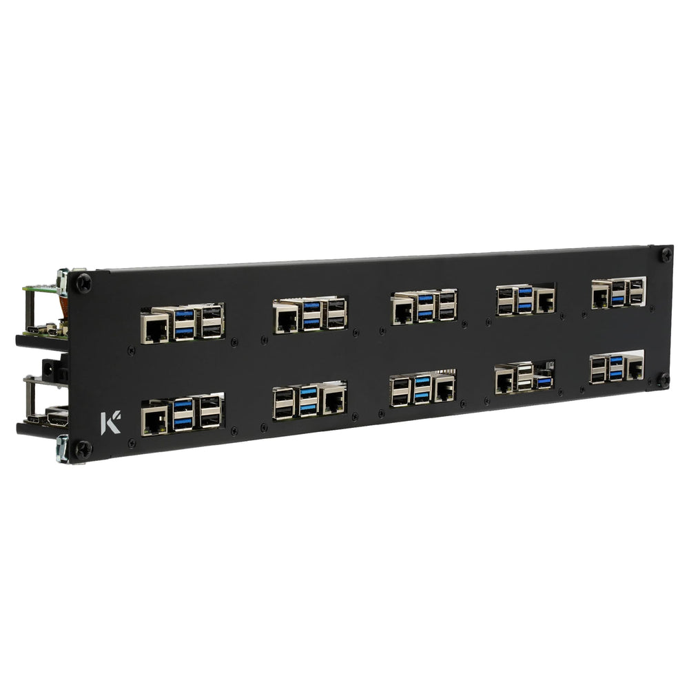 KKSB 19" 2U Rack Panel for Raspberry Pi by KKSB - The Pi Hut