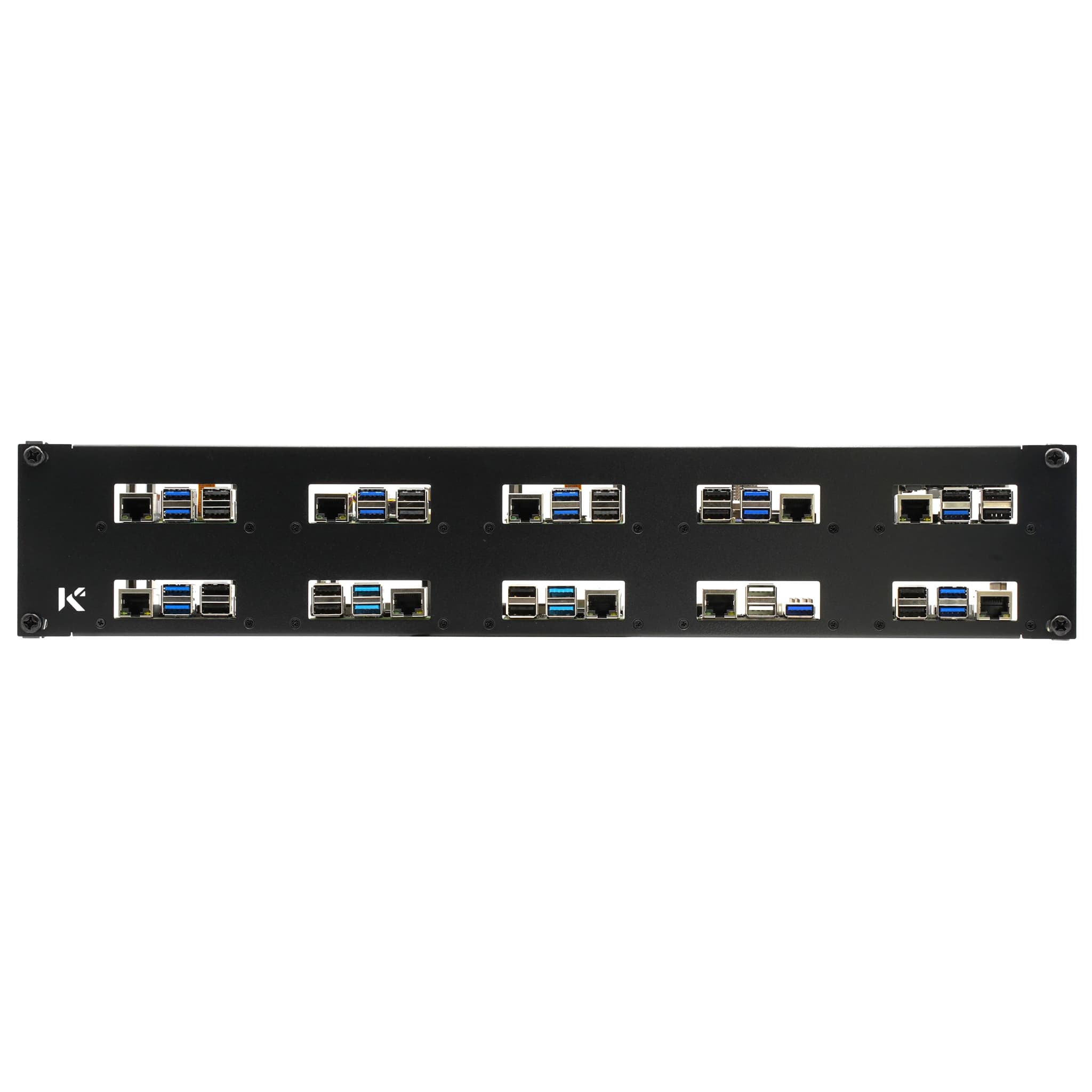 KKSB 19" 2U Rack Panel for Raspberry Pi by KKSB - The Pi Hut
