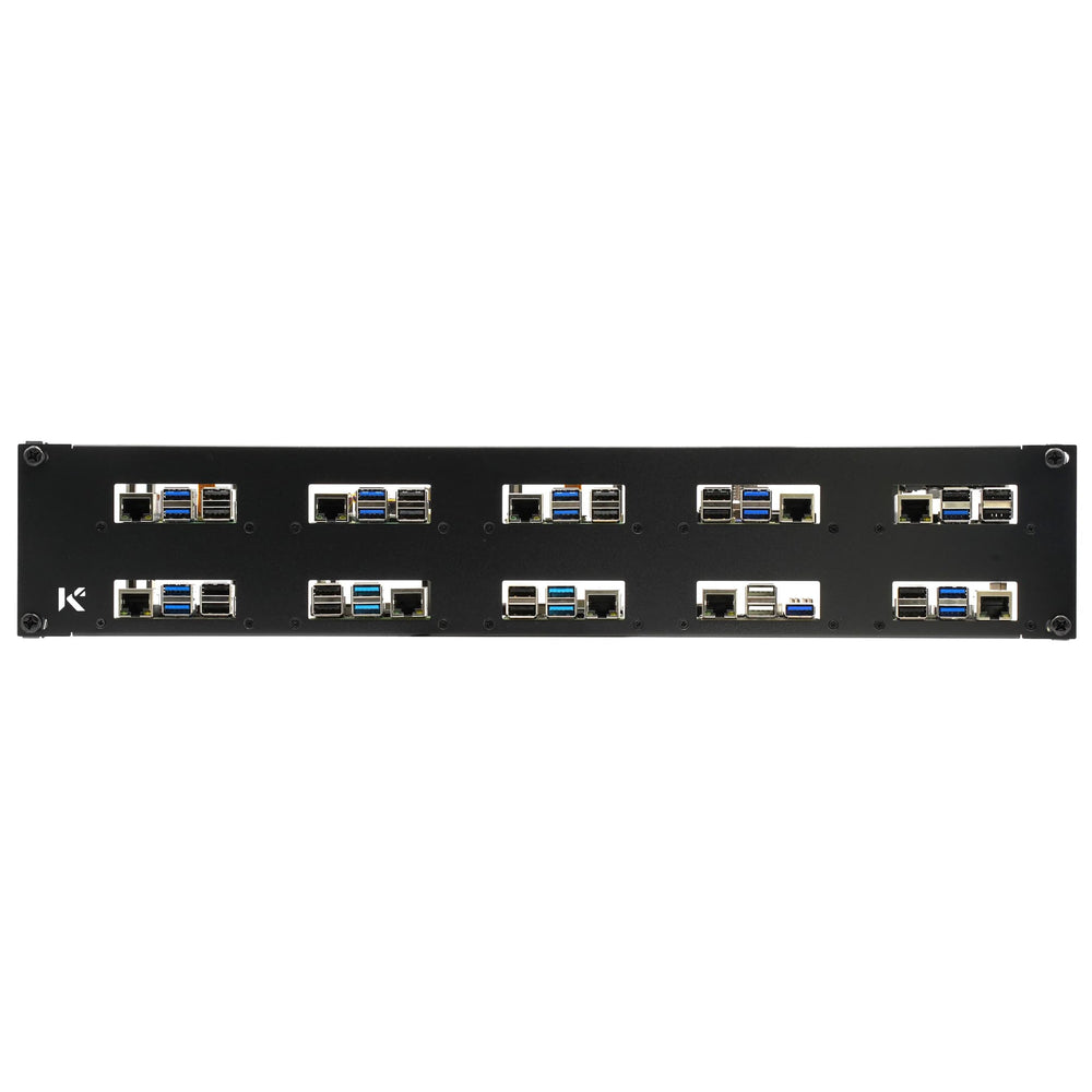 KKSB 19" 2U Rack Panel for Raspberry Pi by KKSB - The Pi Hut