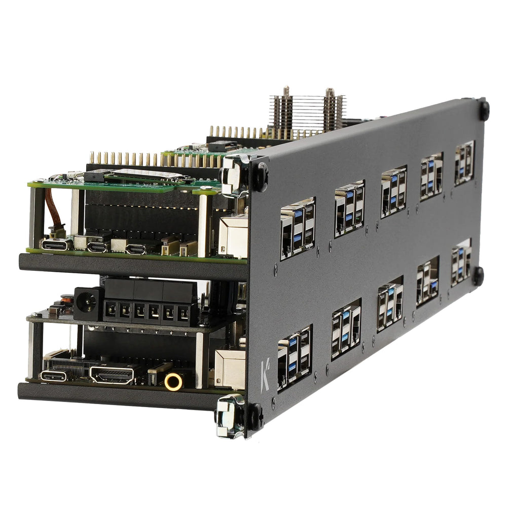 KKSB 19" 2U Rack Panel for Raspberry Pi by KKSB - The Pi Hut