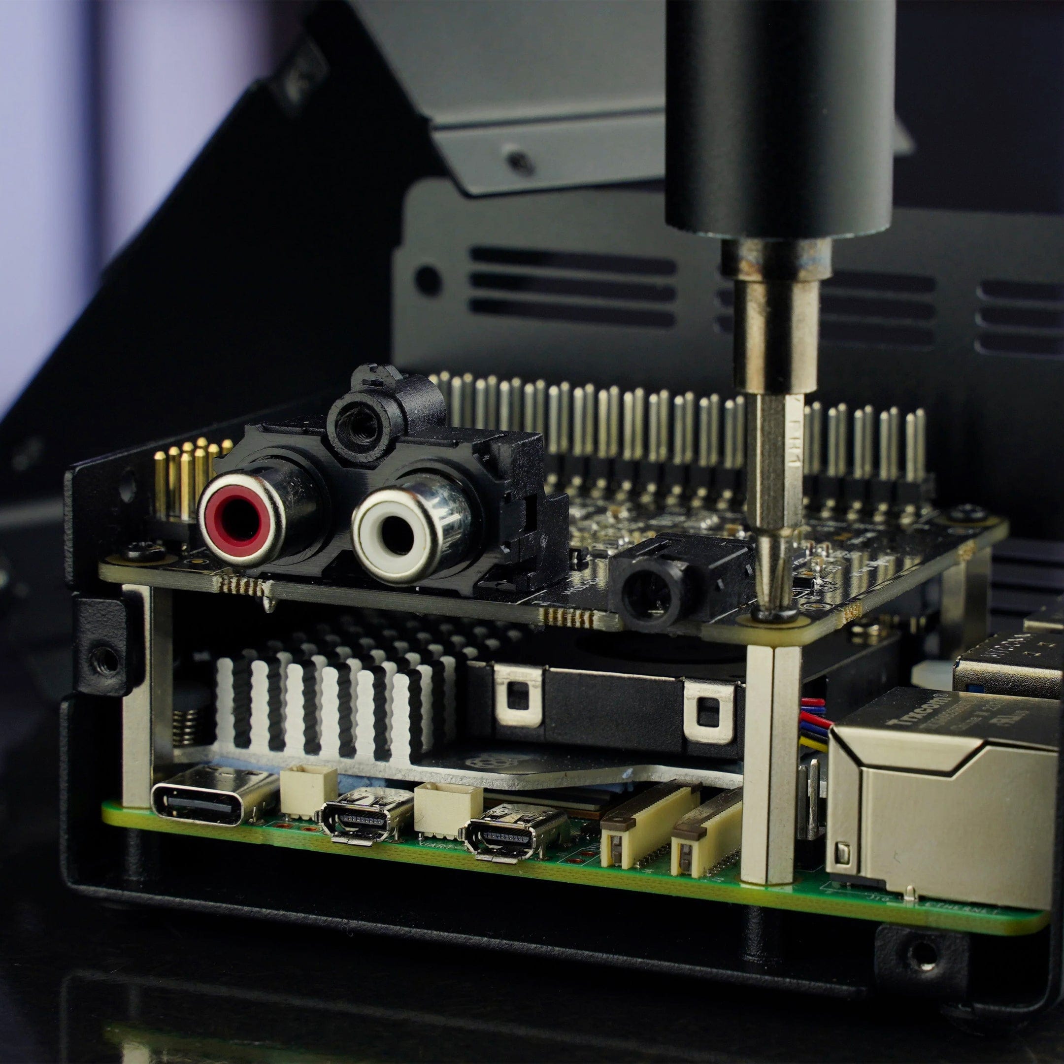 KKSB Case for Raspberry Pi 5 and Raspberry Pi DAC+ and DAC Pro Sound Cards - The Pi Hut