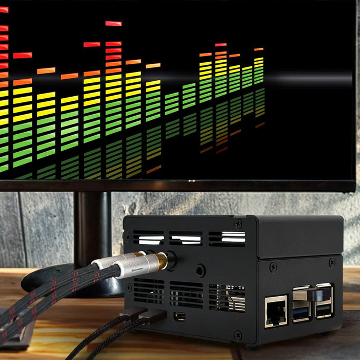 KKSB Case for Raspberry Pi 5 and Raspberry Pi DAC+ and DAC Pro Sound ...