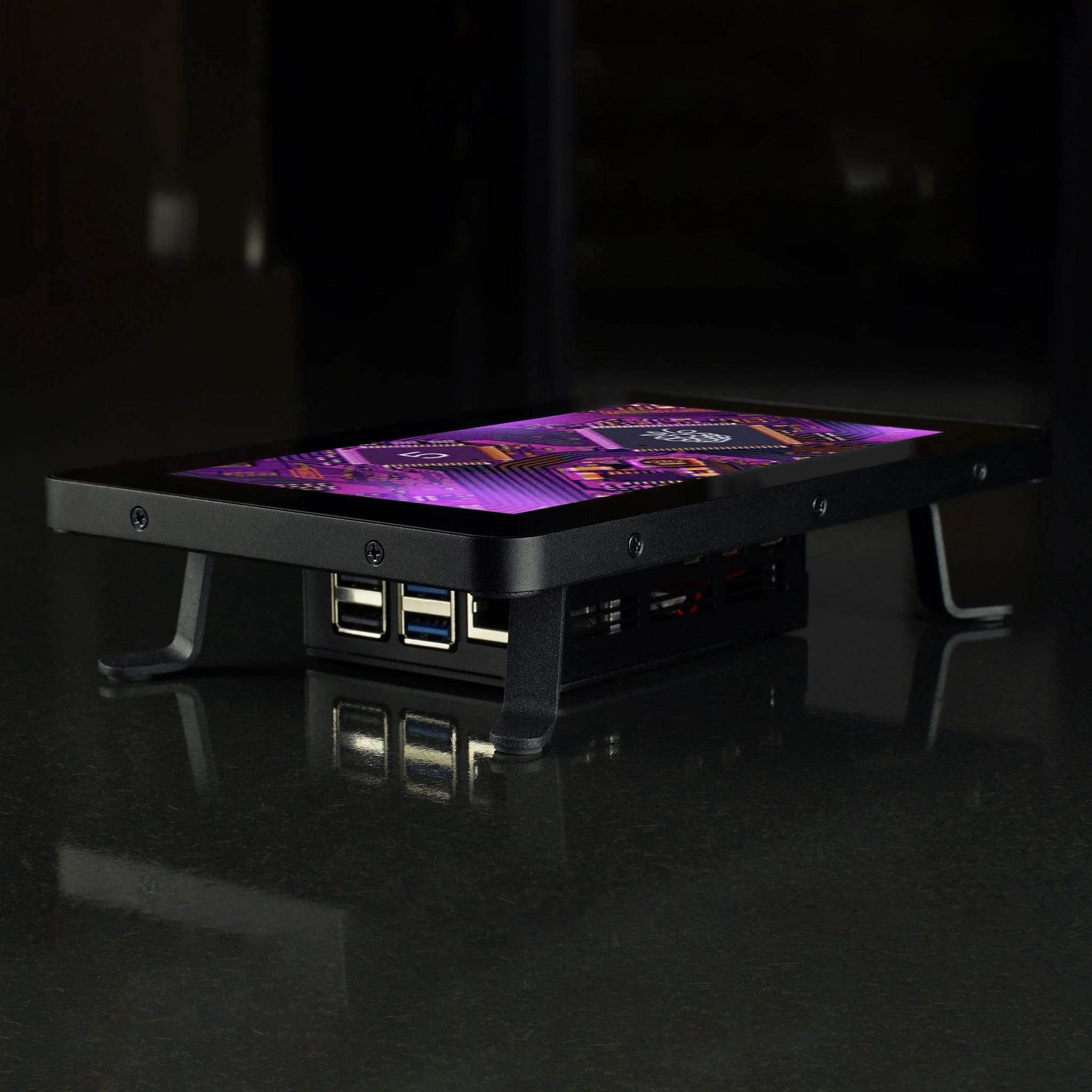 KKSB Case for Raspberry Pi 5 Touch Display 2 - Desktop Orientation