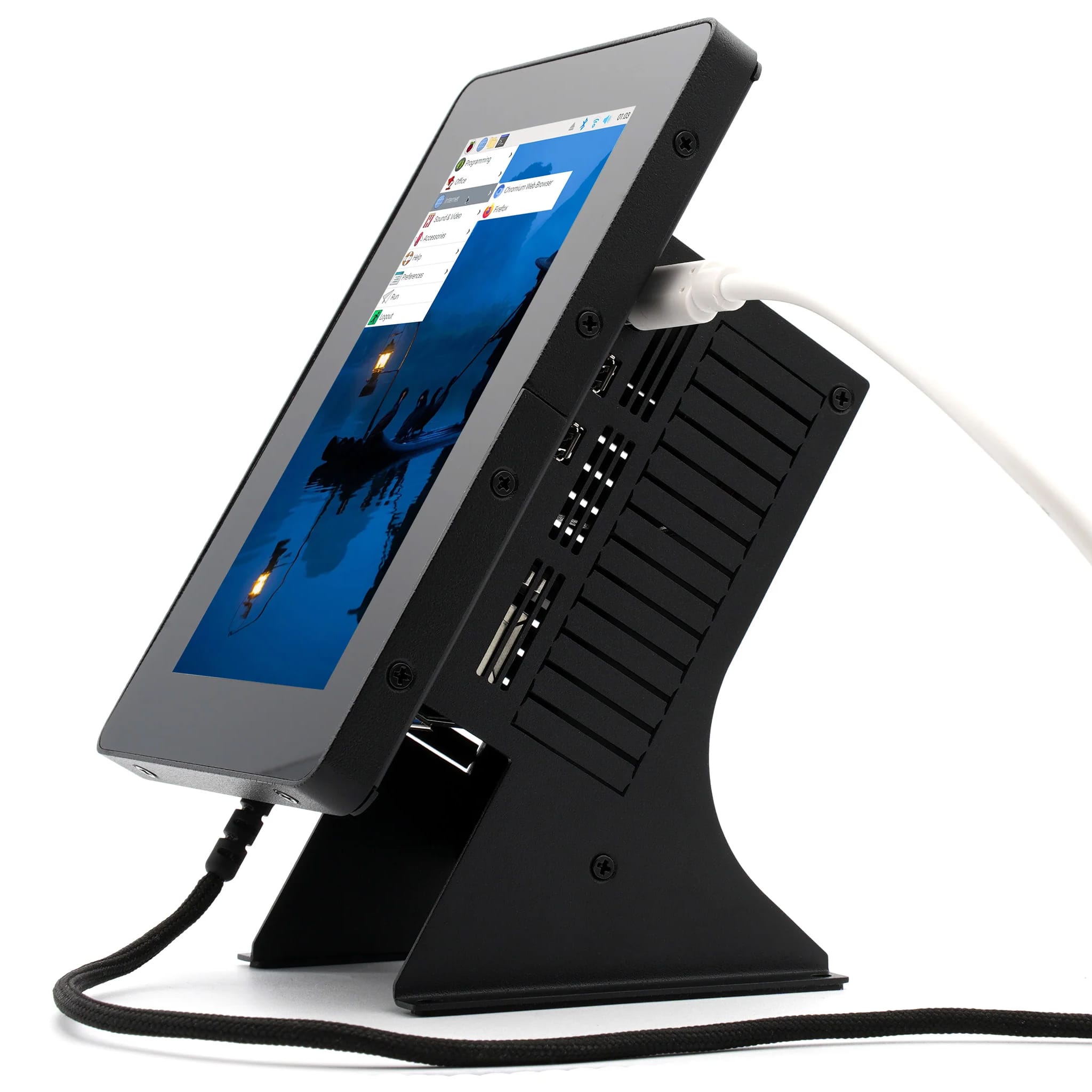 KKSB Case Stand for Raspberry Pi 5 and 5" Touch Display 2 by KKSB - The Pi Hut