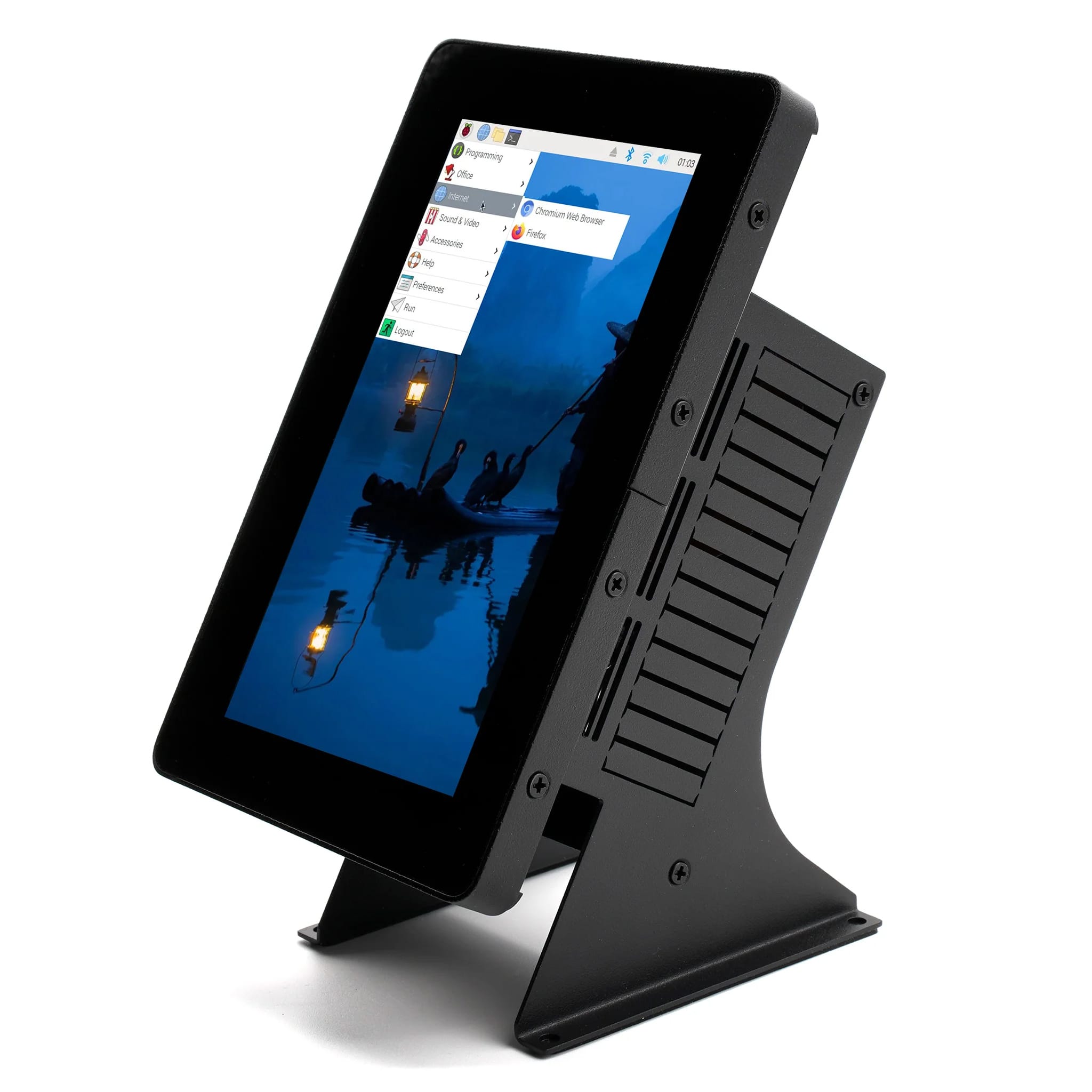 KKSB Case Stand for Raspberry Pi 5 and 5" Touch Display 2 by KKSB - The Pi Hut