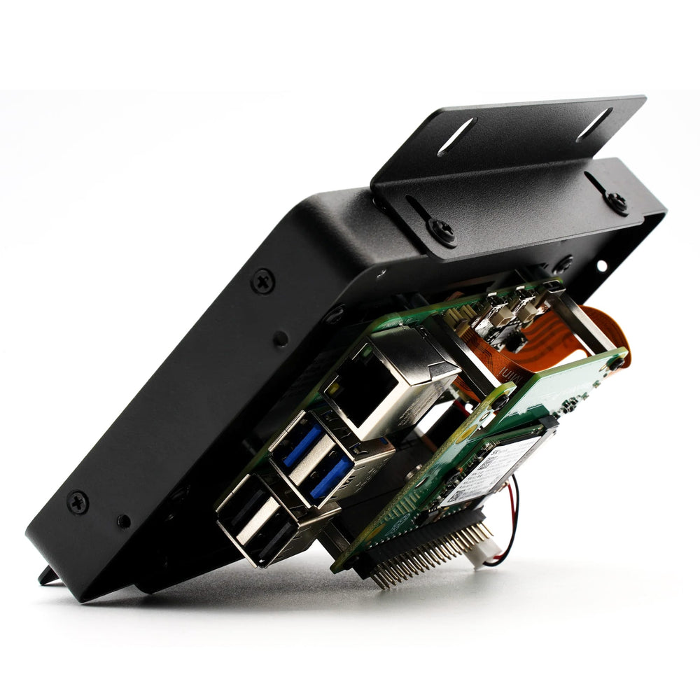KKSB Panel Mount Case for Raspberry Pi 5 and 5" Touch Display 2 by KKSB - The Pi Hut