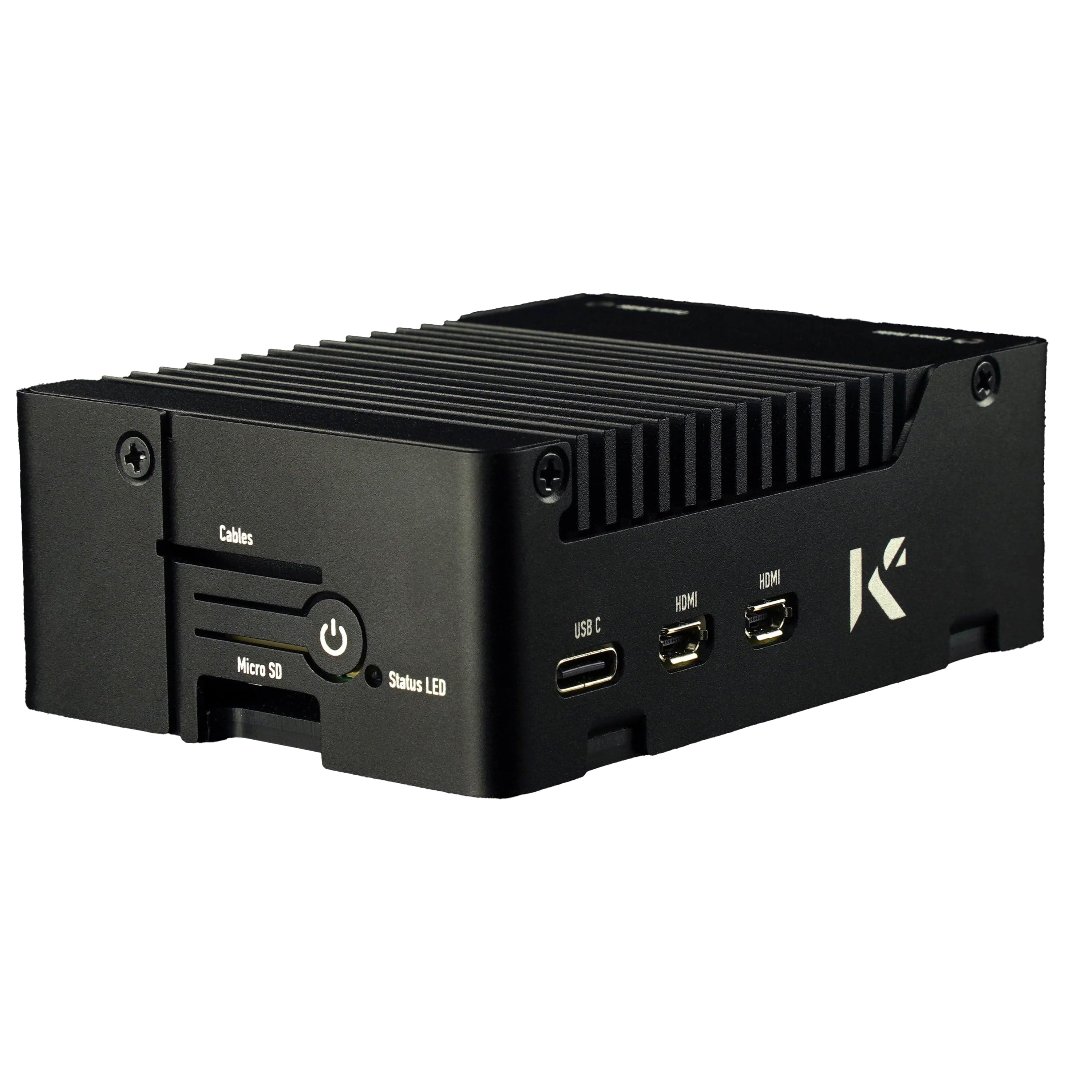 KKSB Raspberry Pi 5 Case with Aluminium Heatsink for Passive Cooling - The Pi Hut