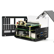 KKSB Tall Dual HAT Case for Raspberry Pi 5 by KKSB - The Pi Hut