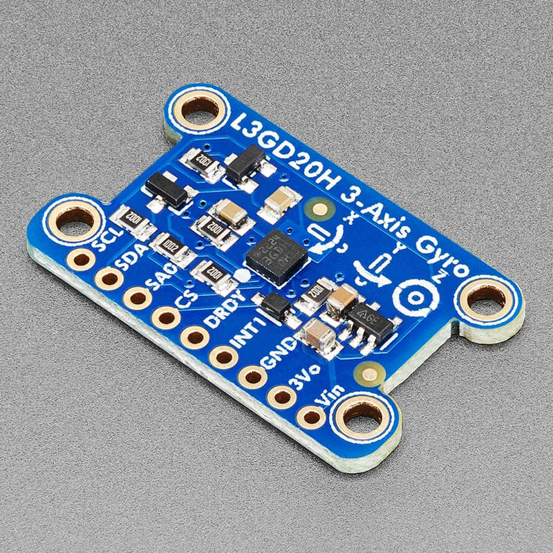 L3GD20H Triple-Axis Gyro Breakout Board - L3GD20/L3G4200 Upgrade (L3GD20H)