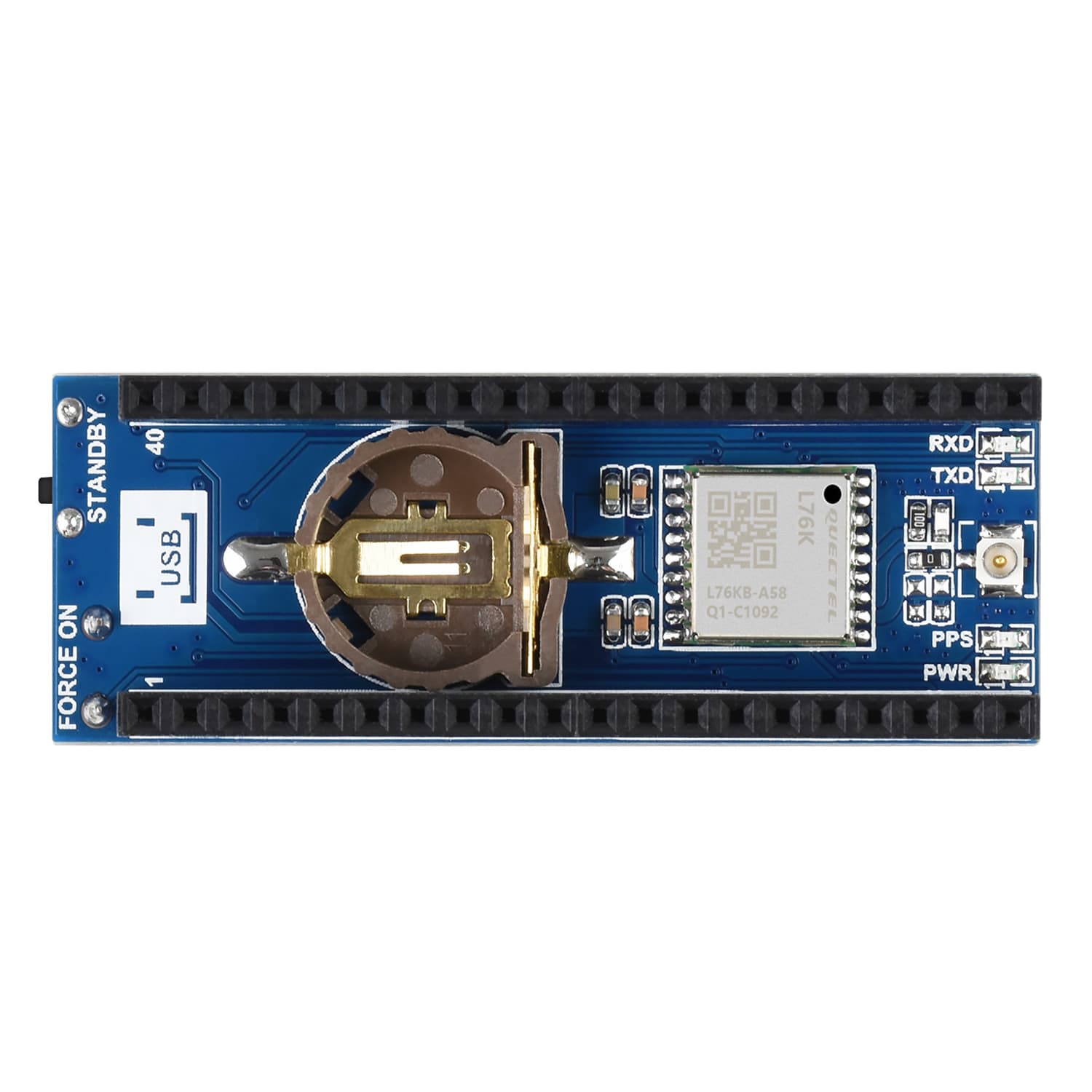 L76K GNSS Module for Raspberry Pi Pico by Waveshare - The Pi Hut