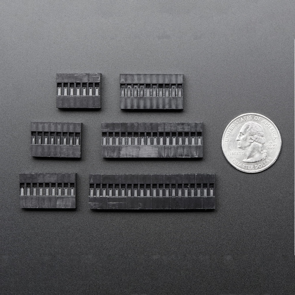 Large Dual Row Wire Housing Pack for DIY Jumper Cables by Adafruit - The Pi Hut