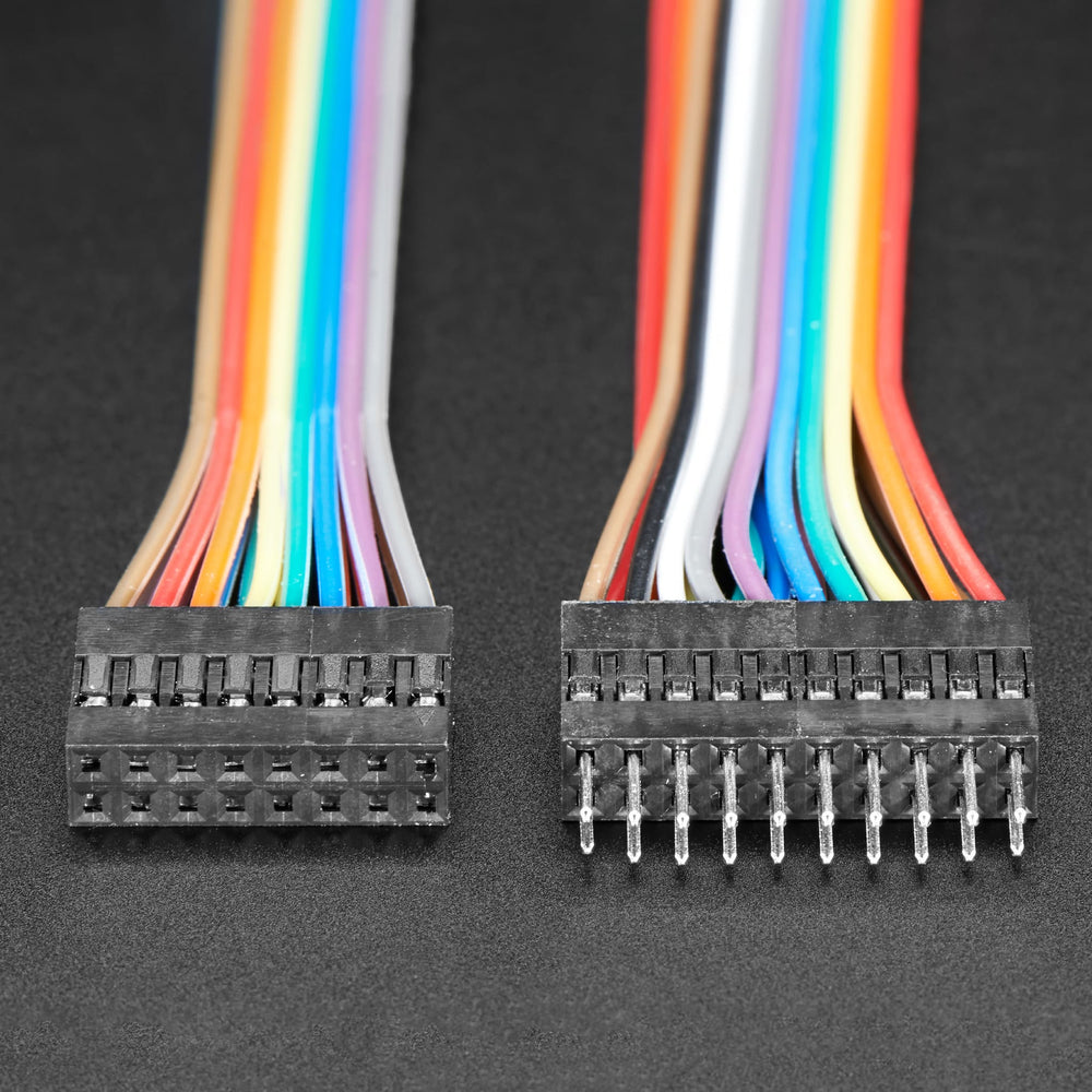 Large Dual Row Wire Housing Pack for DIY Jumper Cables by Adafruit - The Pi Hut