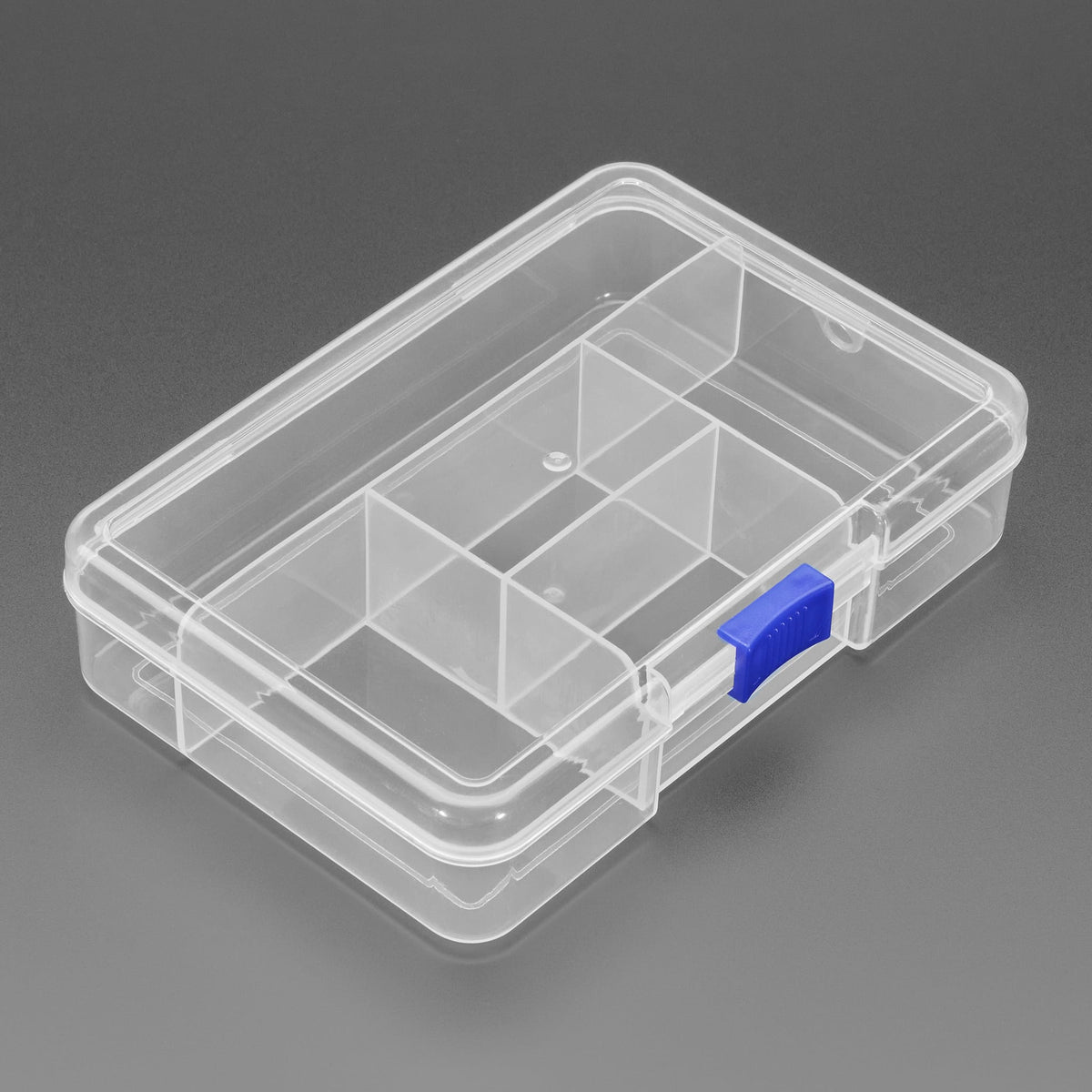Latching 5-Compartment Storage Box by Adafruit - The Pi Hut