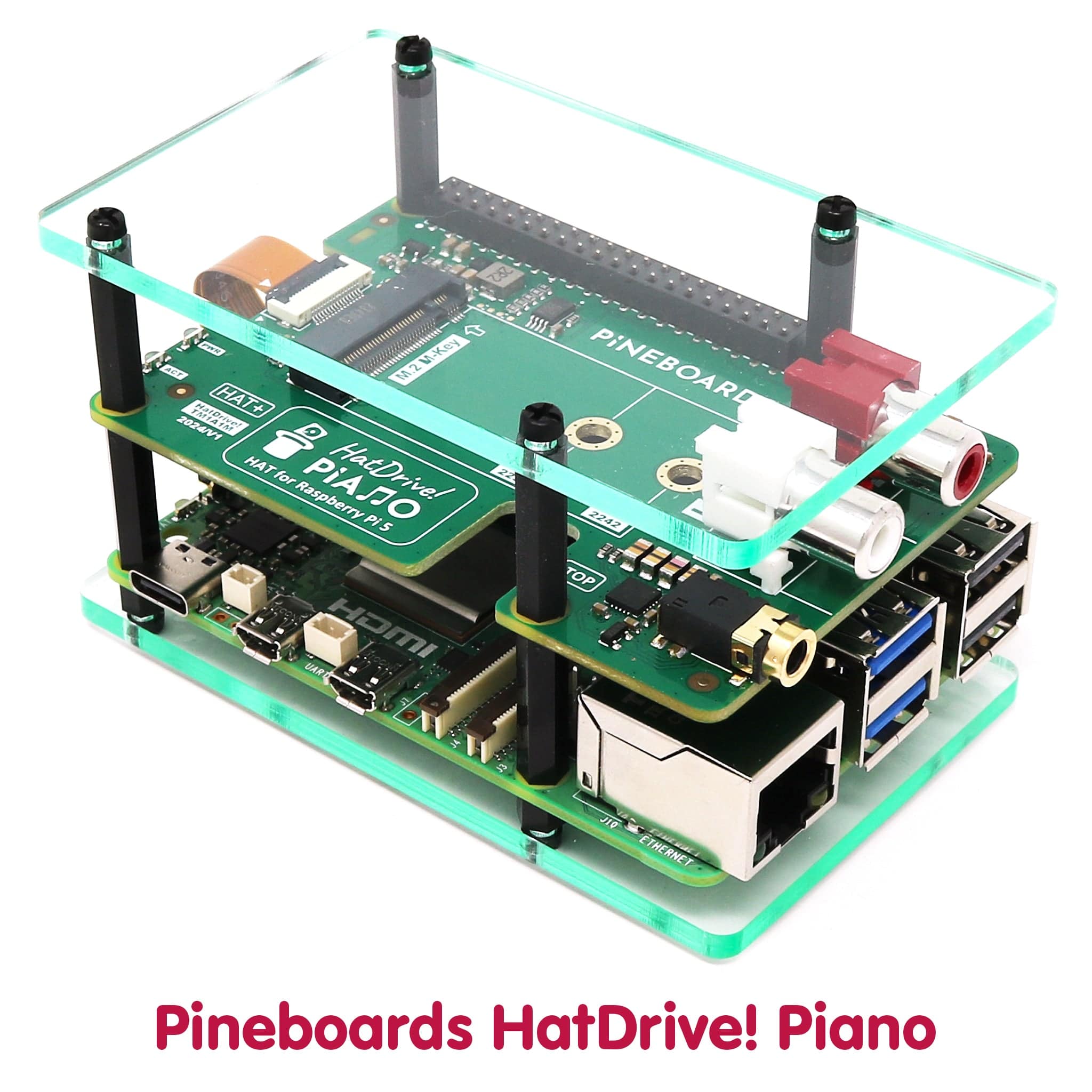 Layer Case for Pineboards HATs