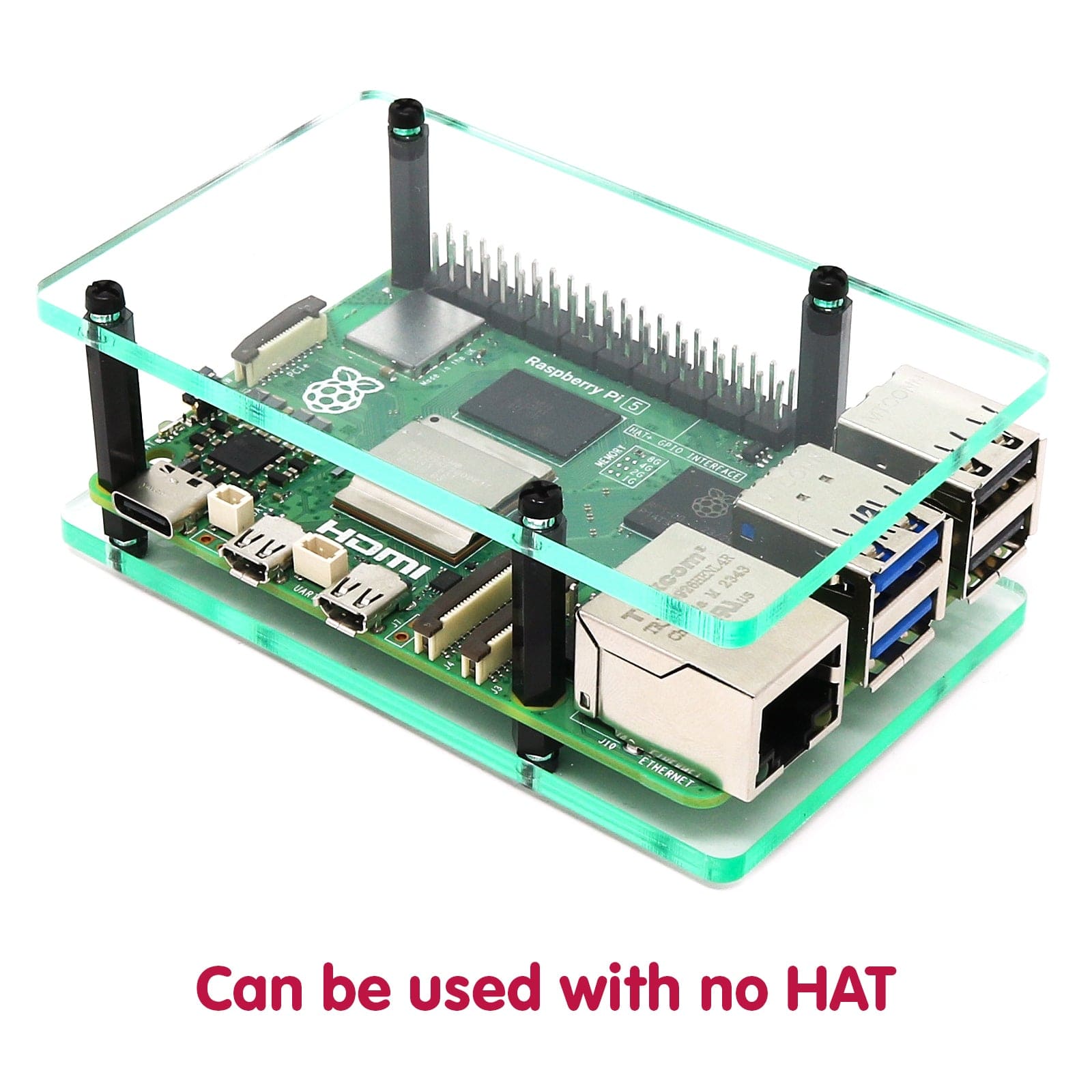 Layer Case for Pineboards HATs