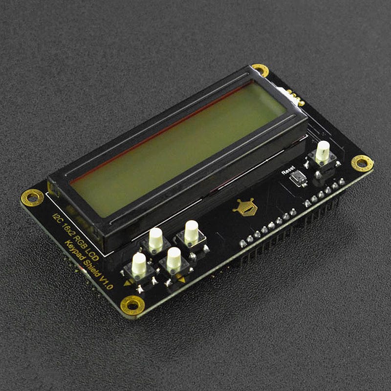 LCD Keypad Shield V2.0 for Arduino - The Pi Hut