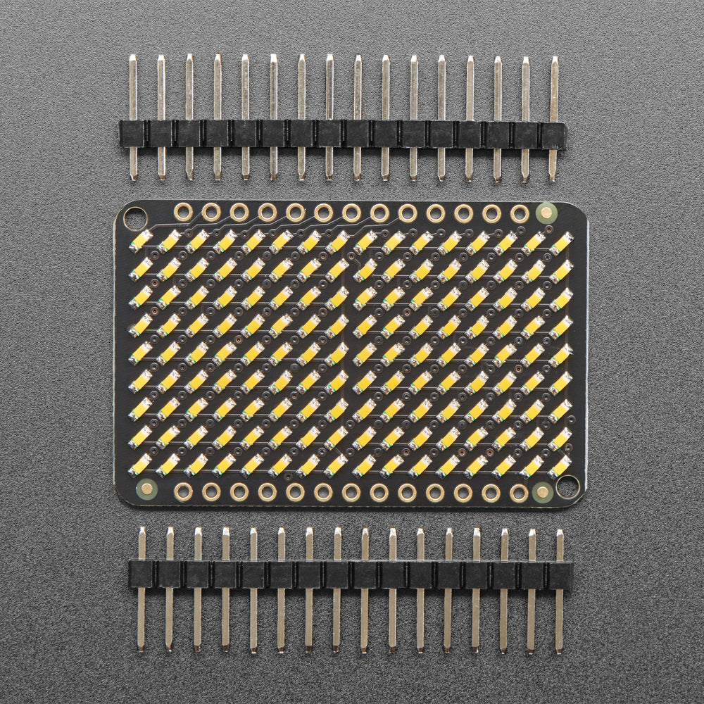 LED Charlieplexed Matrix - 9 x 16 LEDs - Warm White by Adafruit - The Pi Hut