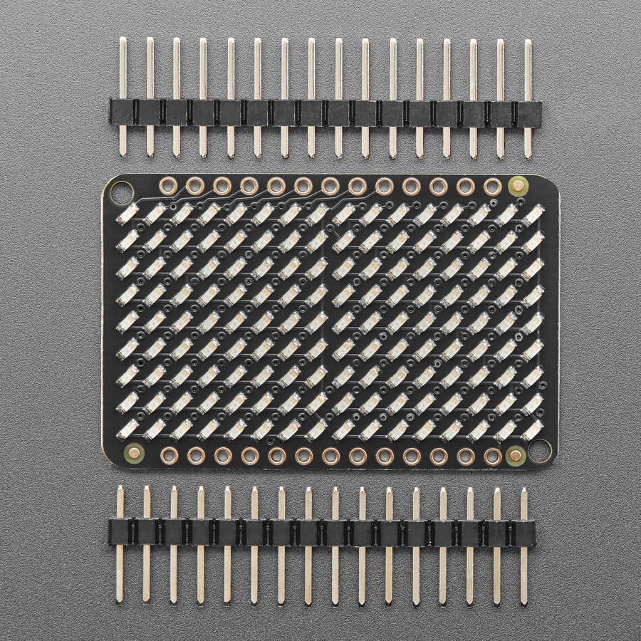 LED Charlieplexed Matrix - 9x16 LEDs - Blue by Adafruit - The Pi Hut