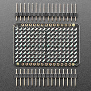 LED Charlieplexed Matrix - 9x16 LEDs - Red by Adafruit - The Pi Hut