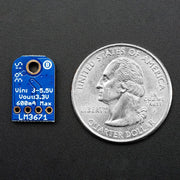 LM3671 3.3V Buck Converter Breakout  - 3.3V Output 600mA Max by Adafruit - The Pi Hut
