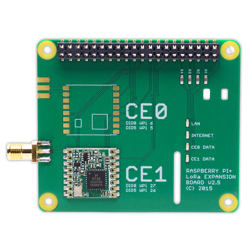 LoRa Expansion Board for Raspberry Pi - The Pi Hut