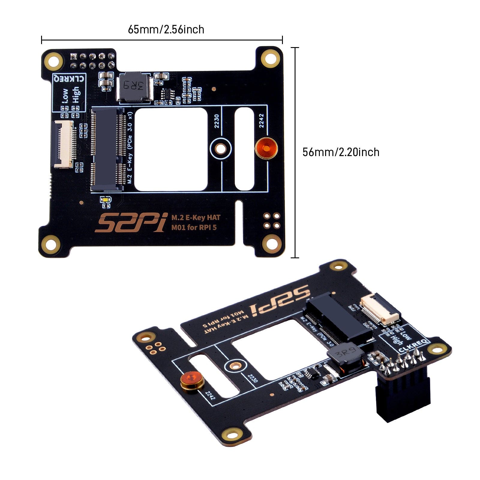 M.2 2242 E-Key Top for Raspberry Pi 5 - The Pi Hut