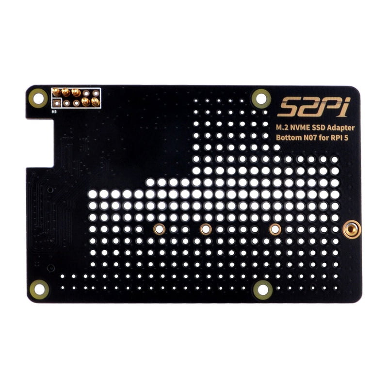 M.2 2280 NVMe PCIe Bottom for Raspberry Pi 5 (N07) | The Pi Hut