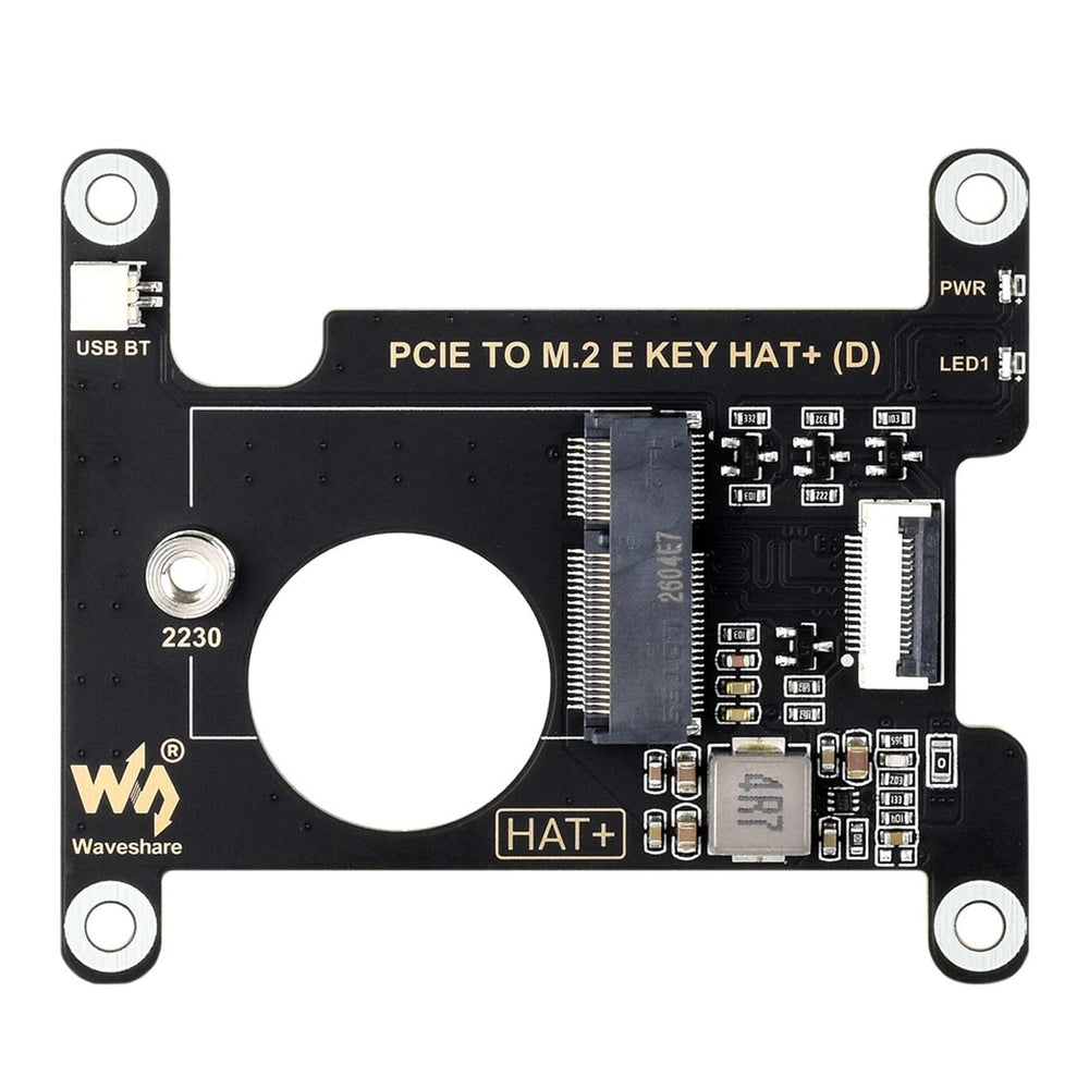 M.2 E-Key HAT (D) for Raspberry Pi 5 by Waveshare - The Pi Hut