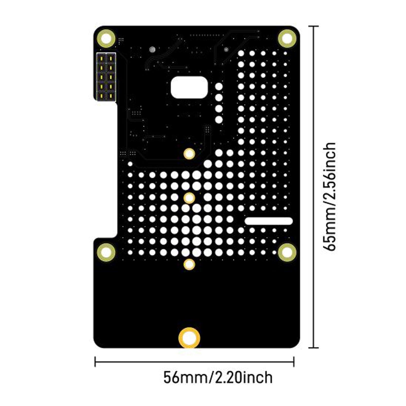 M.2 PCIe to 2280 NVMe Top Extension Adapter Board for Raspberry Pi 5 (N04) - The Pi Hut