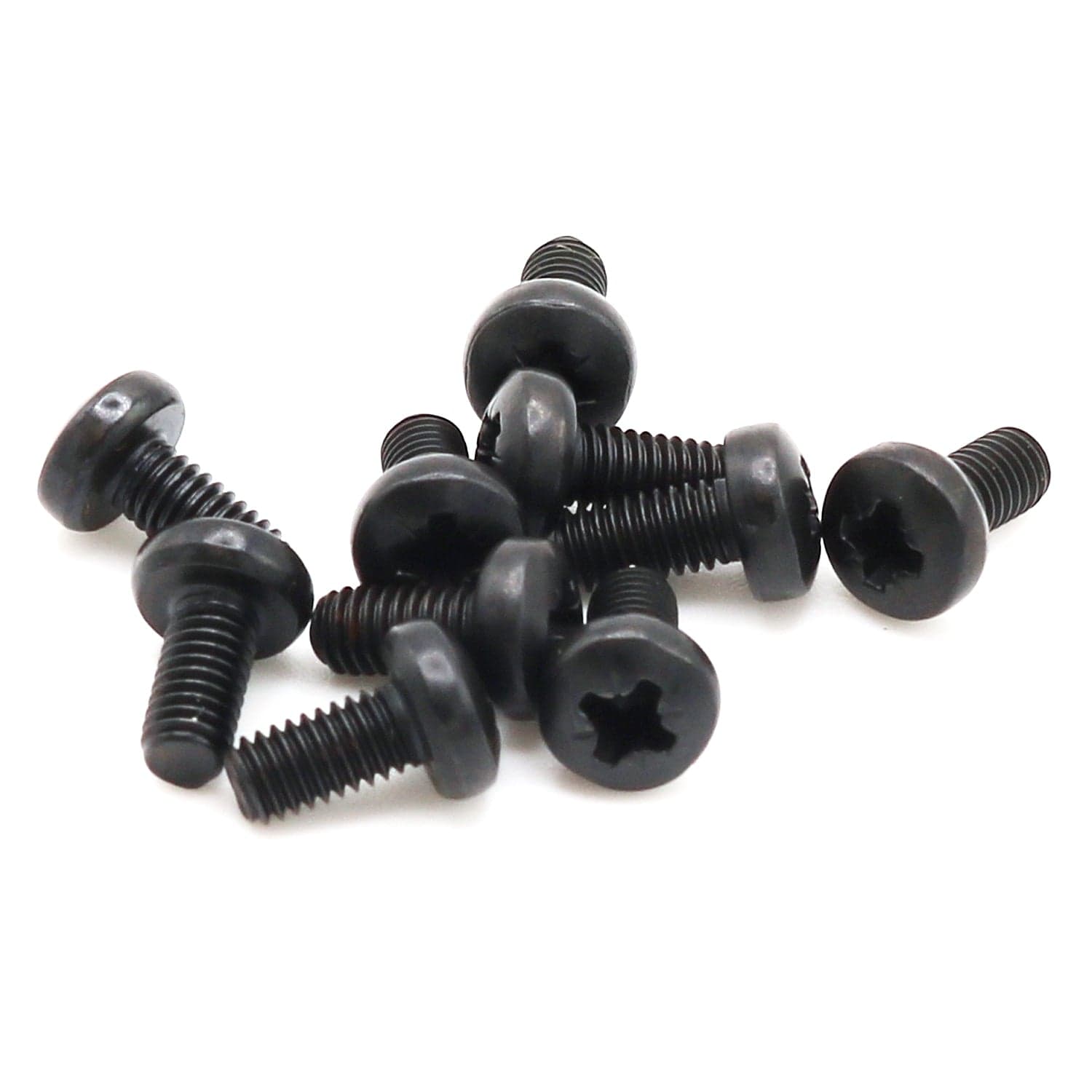 M3 6mm Pozi Pan Head Screws - Black - The Pi Hut