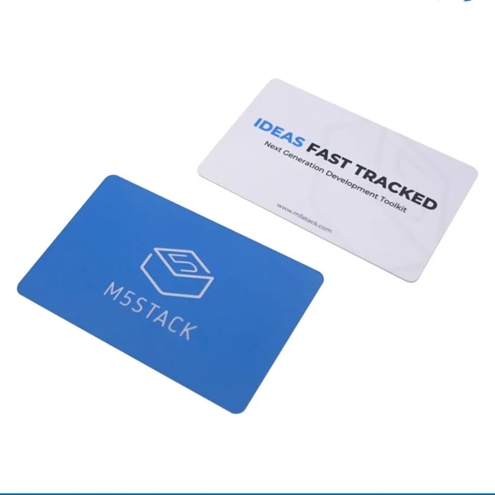 M5Stack 13.56MHz RFID Card-F08 Chip (5pcs） by M5Stack - The Pi Hut