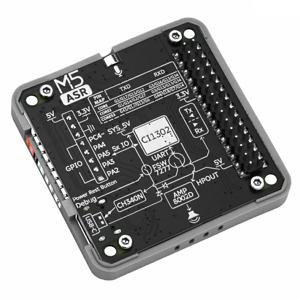 M5Stack ASR Module (CI1302) by M5Stack - The Pi Hut