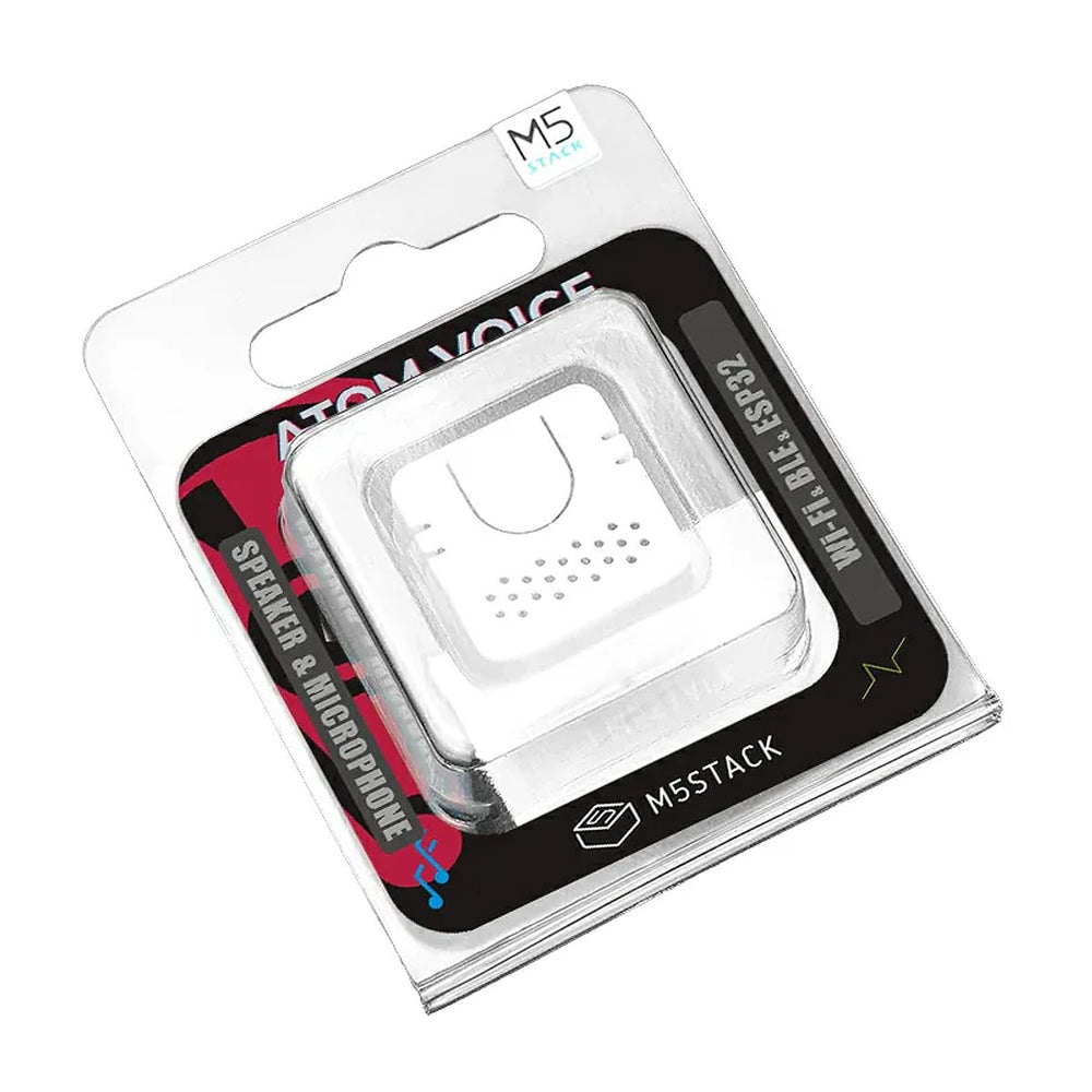 M5Stack ATOM Voice Smart Speaker Dev Kit by M5Stack - The Pi Hut