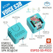 M5Stack ATOM VoiceS3R Smart Speaker Dev Kit by M5Stack - The Pi Hut