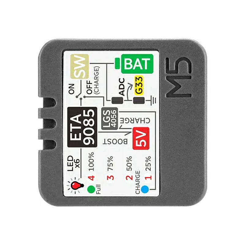 M5Stack Atomic Battery Base (200mAh) by M5Stack - The Pi Hut