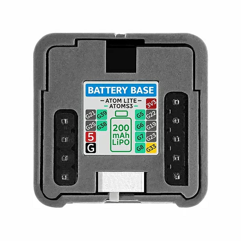 M5Stack Atomic Battery Base (200mAh) by M5Stack - The Pi Hut