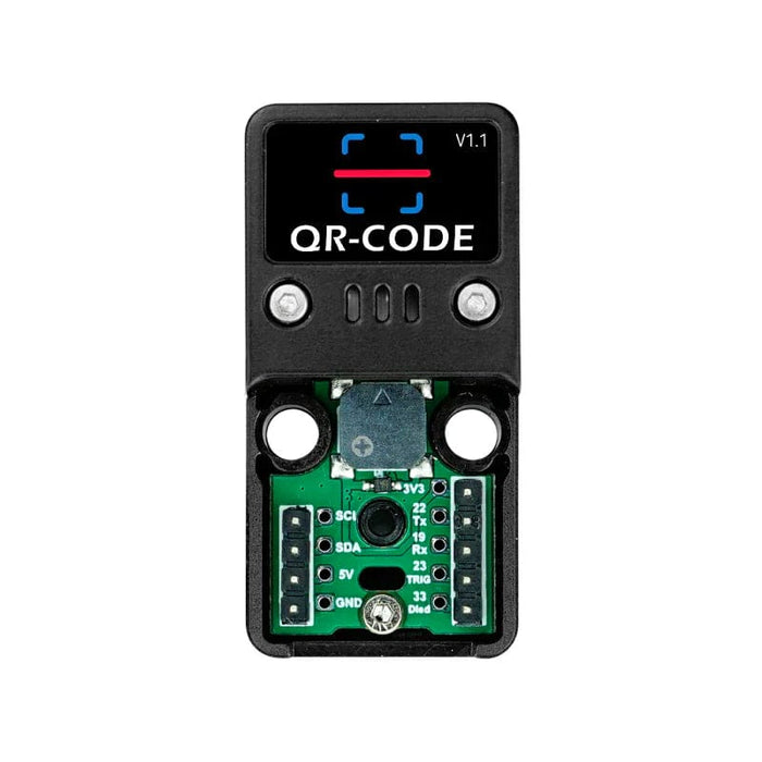 Scanner Base Unit M5Stack ATOMIC (W/O Atom Lite) 2D/1D Barcode Scanner Base - The Pi Hut