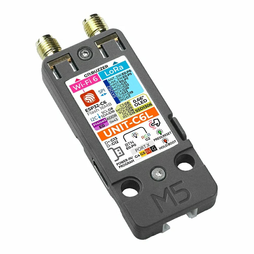 M5Stack C6L Unit for Meshtastic by M5Stack - The Pi Hut