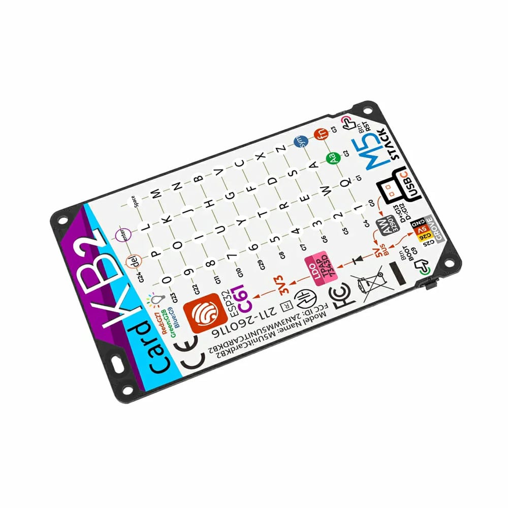 M5Stack CardKB2 Keyboard Unit by M5Stack - The Pi Hut