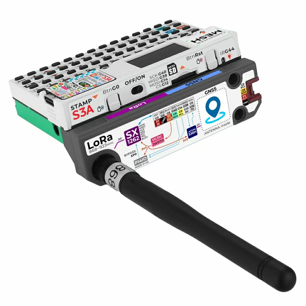 M5Stack Cardputer Mesh Kit for Meshtastic by M5Stack - The Pi Hut